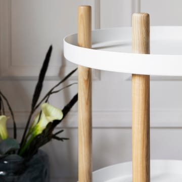 Block bord Ø45 cm - Vit - Normann Copenhagen