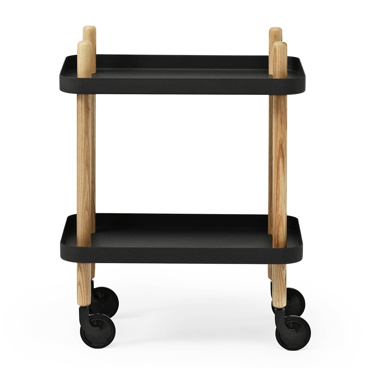 Normann Copenhagen Block bord svart | Skandinavisk Design | Avlastningsbord & Sidobord | Svart