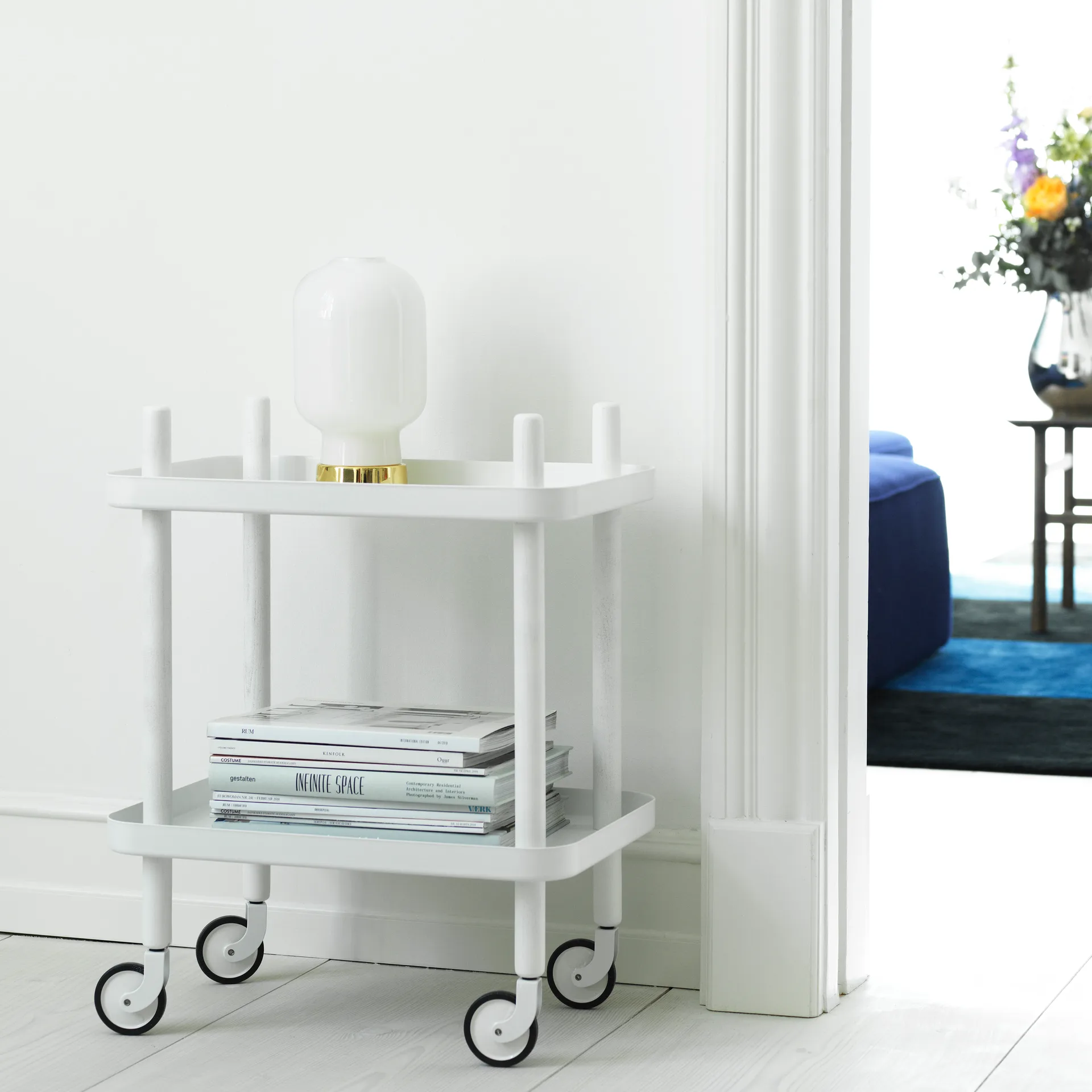 Block bord, Vit-vit Normann Copenhagen