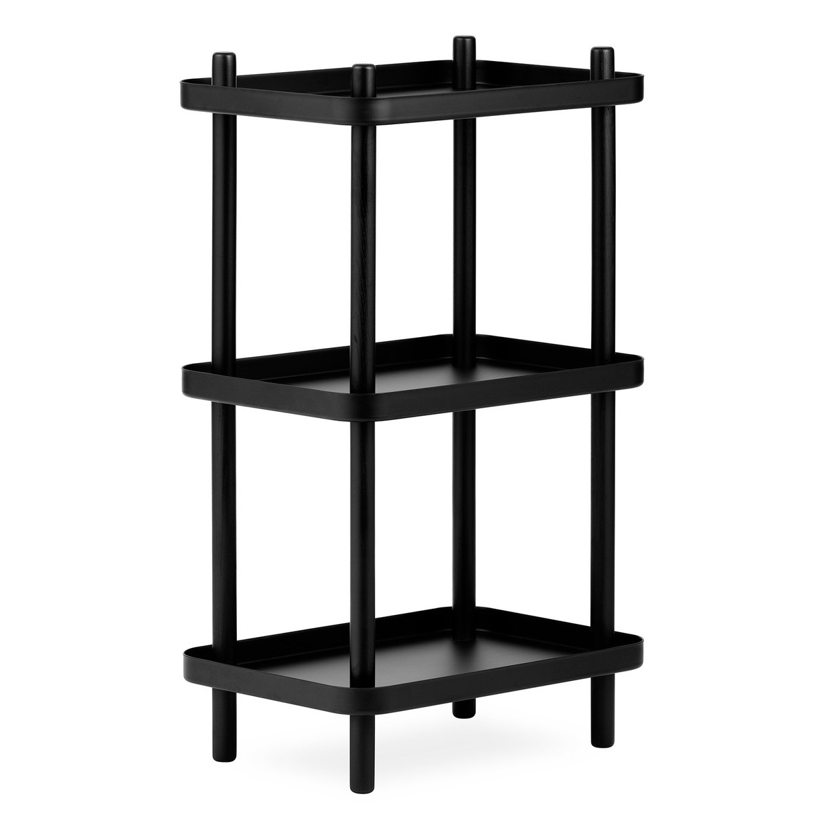 Normann Copenhagen Block hylla Svart | Skandinavisk Design | Hyllor & Hyllsystem | Svart