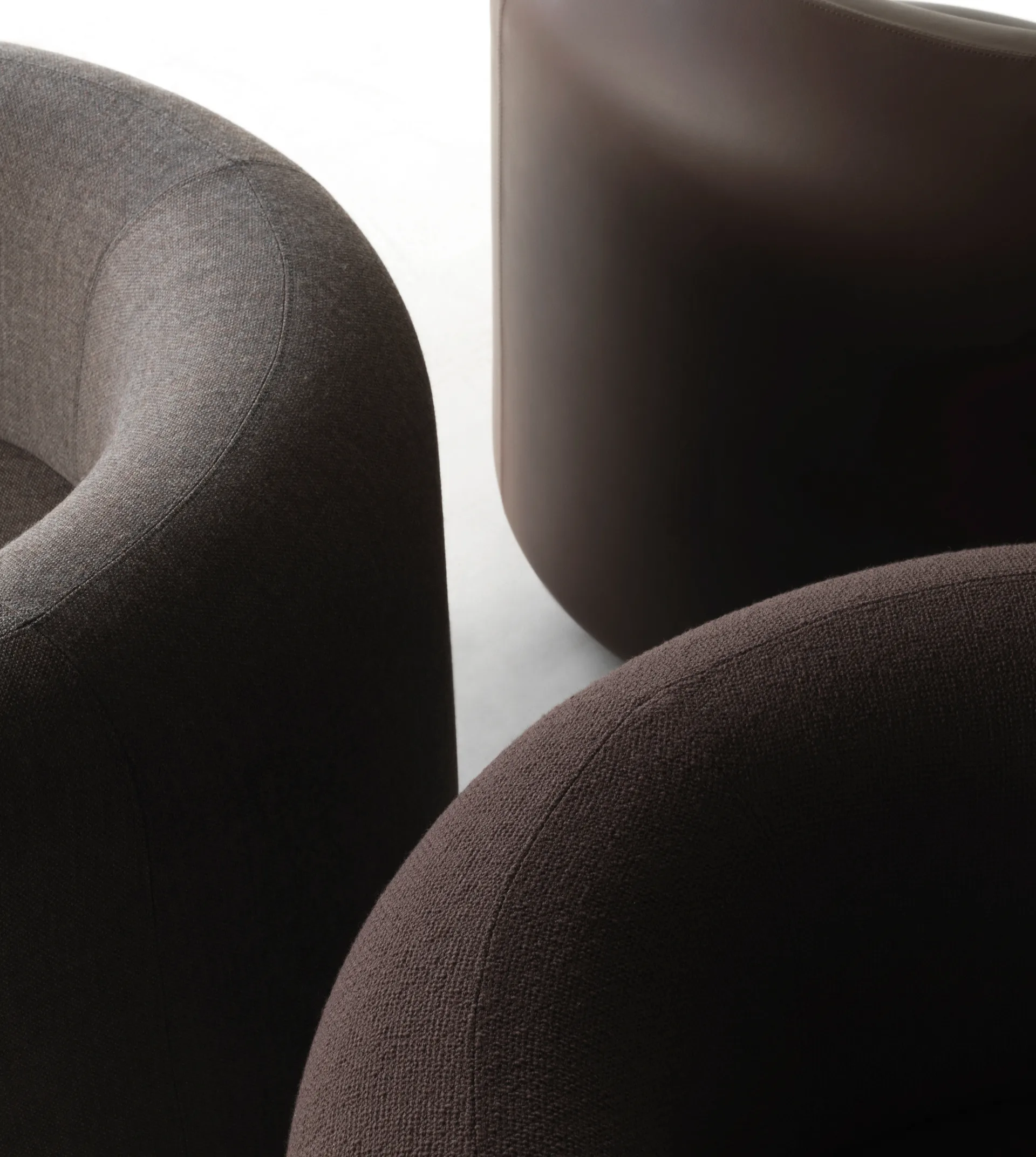 Burra loungefåtölj w. return, Yoredale UDA06 Normann Copenhagen