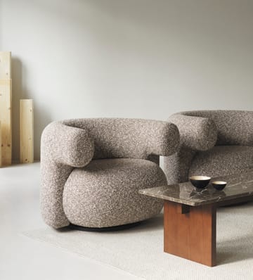 Burra loungefåtölj w. return - Zero 0011 - Normann Copenhagen