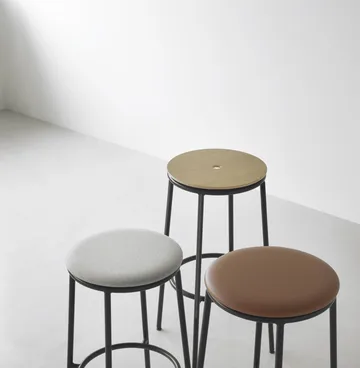 Circa barstol 75 cm - Svart ek - Normann Copenhagen