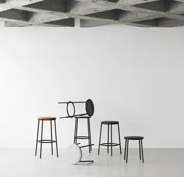 Circa pall 45 cm - Svart aluminium - Normann Copenhagen