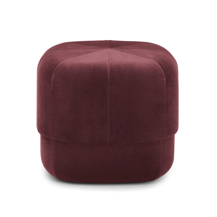 Circus sittpuff - mörkröd - Normann Copenhagen