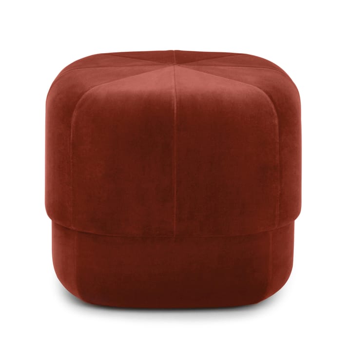 Circus sittpuff, roströd Normann Copenhagen