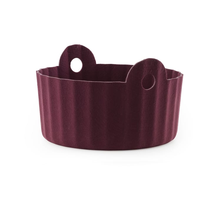 Colu Basket förvaringskorg Ø44 cm - Burgundy - Normann Copenhagen