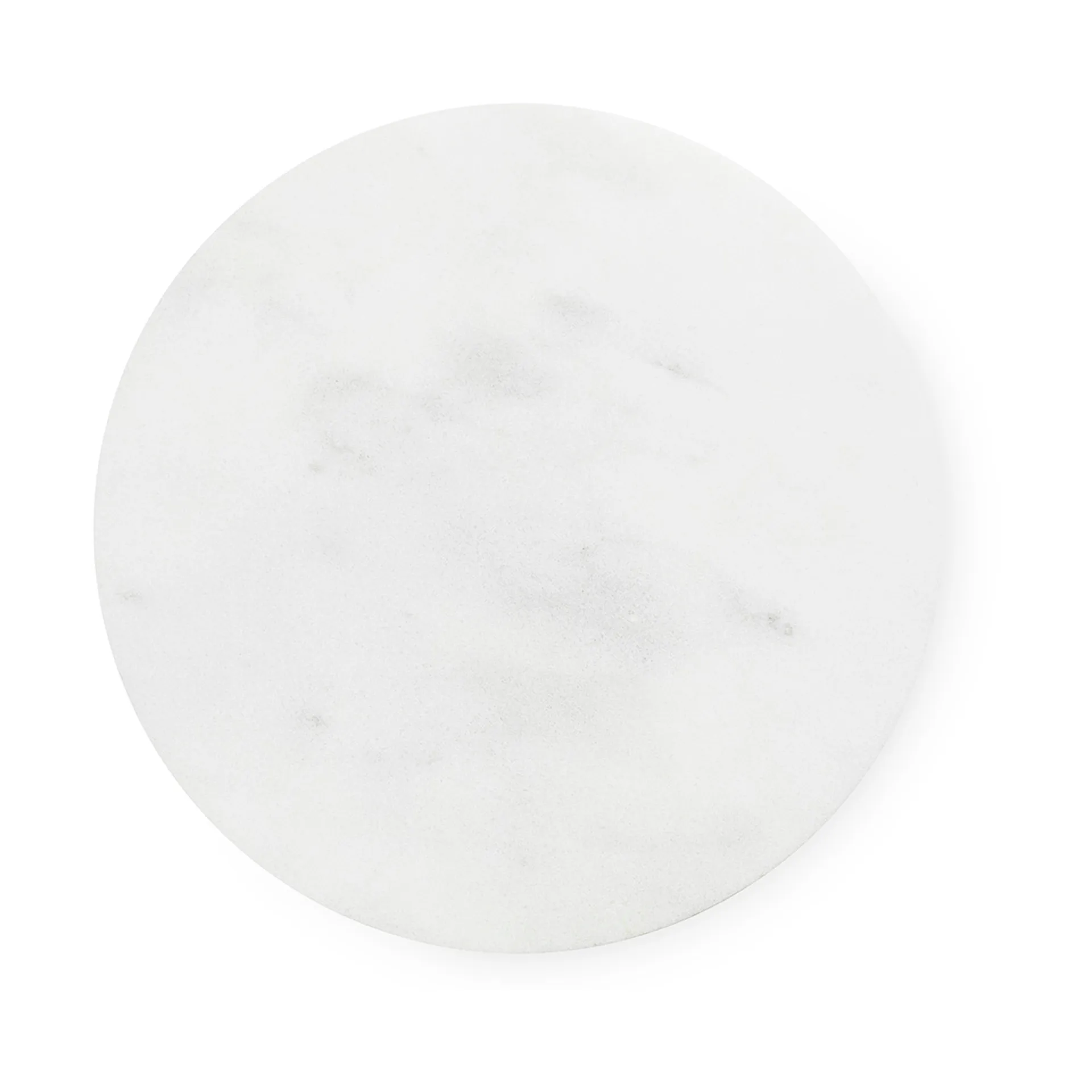 Dit sidobord Ø40 cm, White Carrara-bright blue Normann Copenhagen