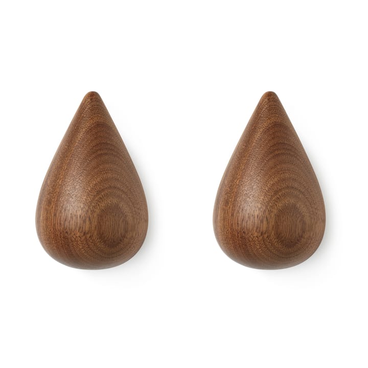 Dropit knopp 2-pack valnöt - Stor - Normann Copenhagen