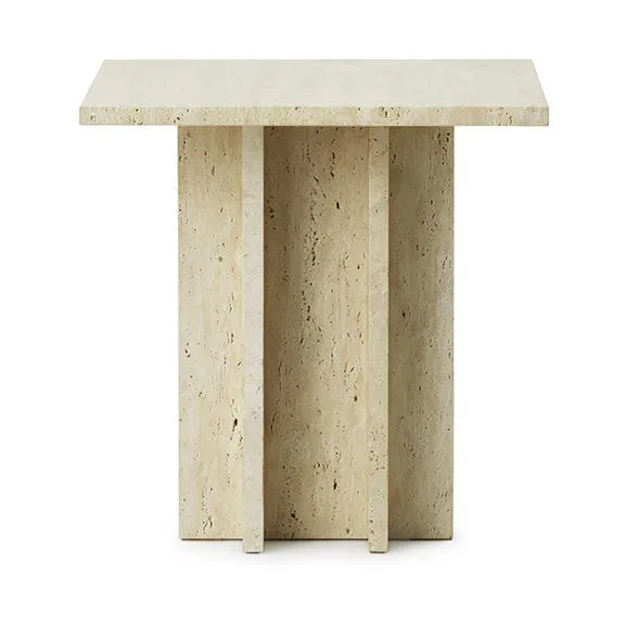 Edge soffbord small, Travertine Normann Copenhagen