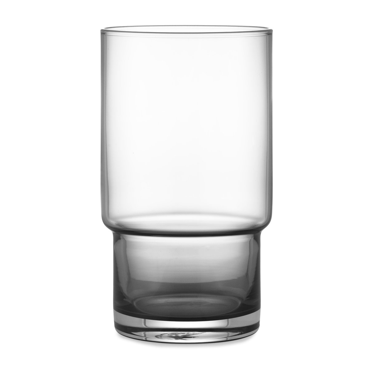 Normann Copenhagen Fit glas L 38 cl | Skandinavisk Design | Drinkglas | Grå