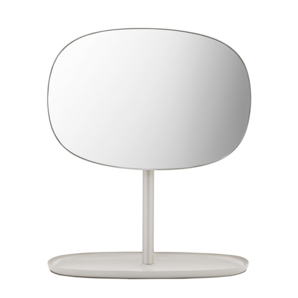 Normann Copenhagen Flip spegel sand | Skandinavisk Design | Bordsspeglar | Beige