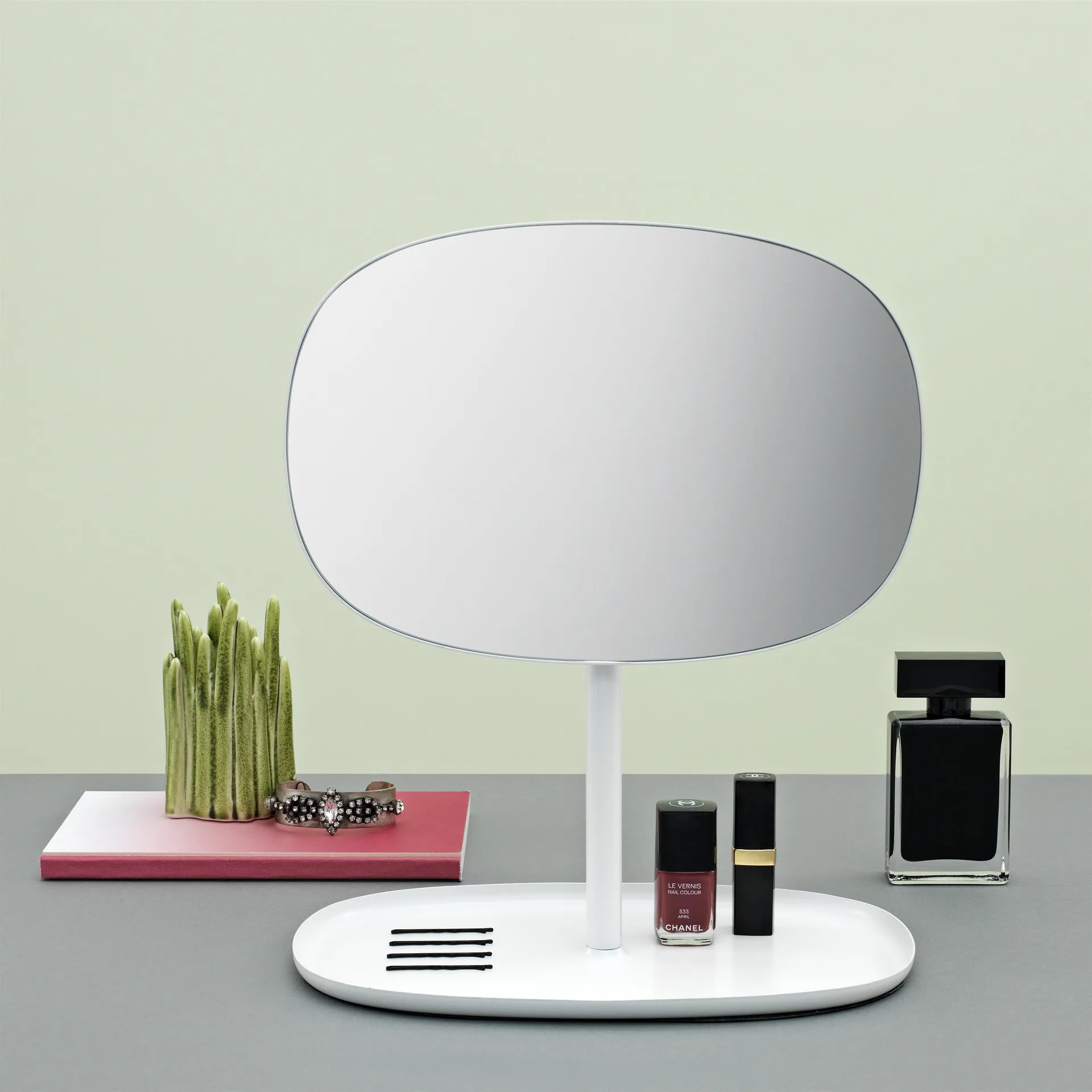 Flip spegel, vit Normann Copenhagen