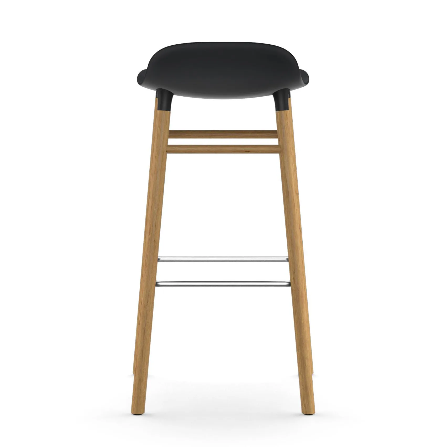 Form barstol ekben 75 cm, svart Normann Copenhagen