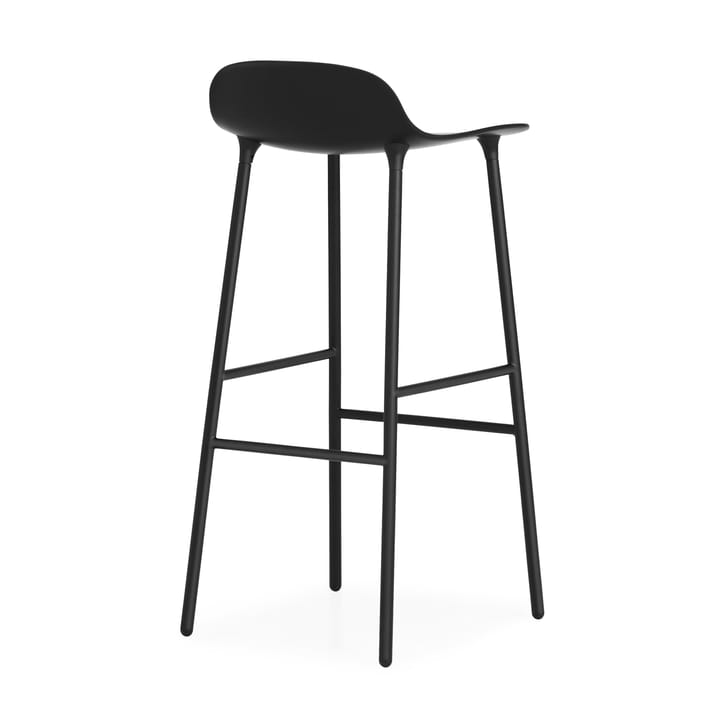 Form barstol metallben 75 cm - svart - Normann Copenhagen