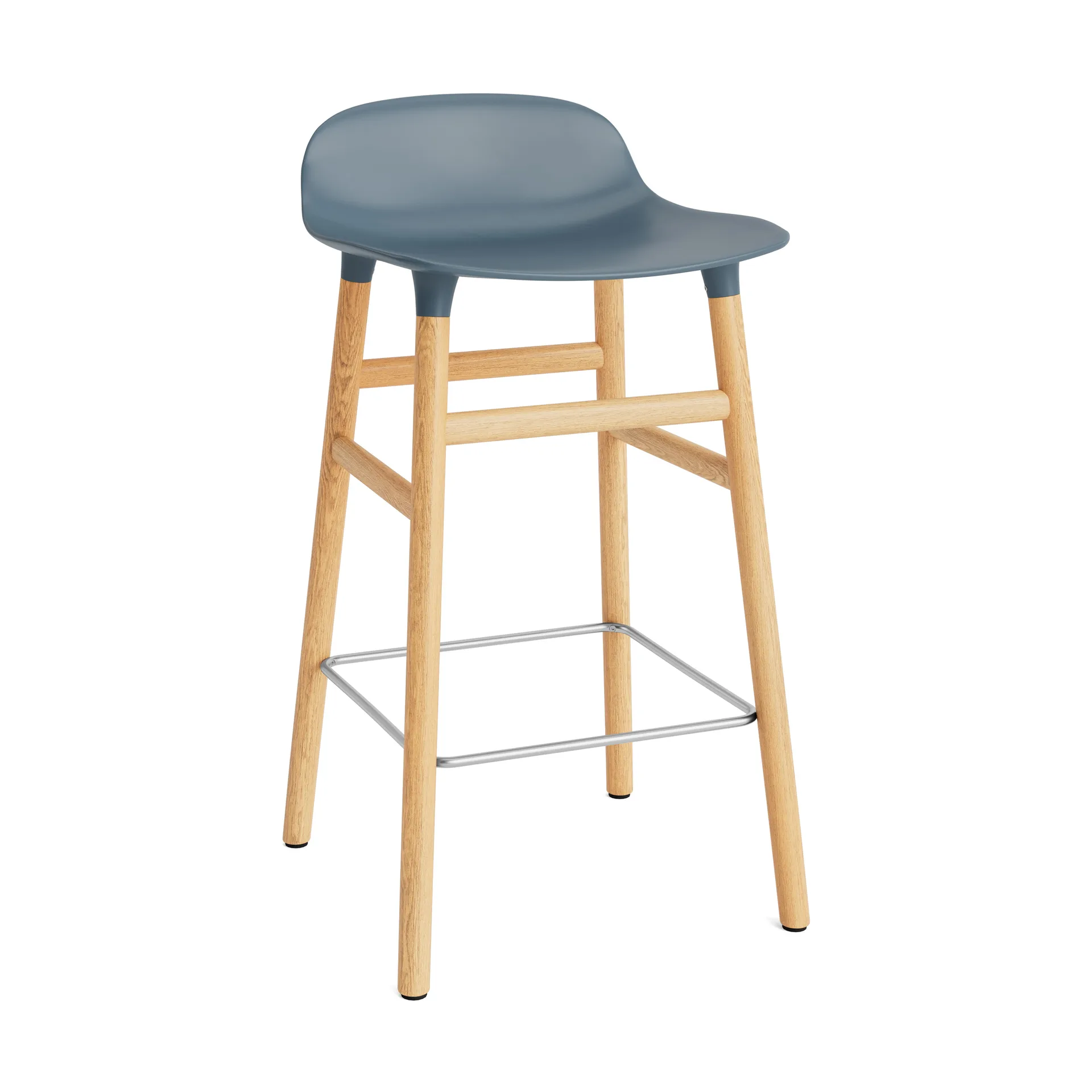 Form Chair barstol ekben, blå Normann Copenhagen