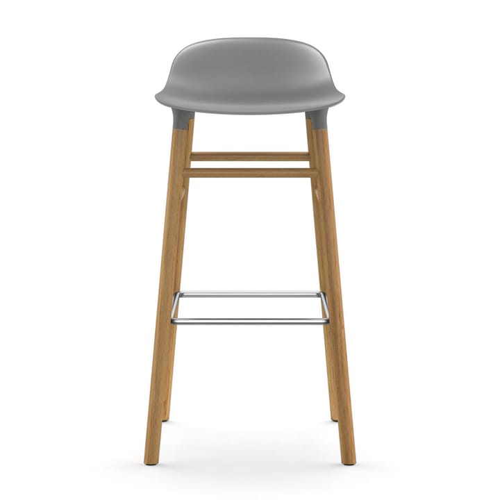 Form Chair barstol ekben - grå - Normann Copenhagen