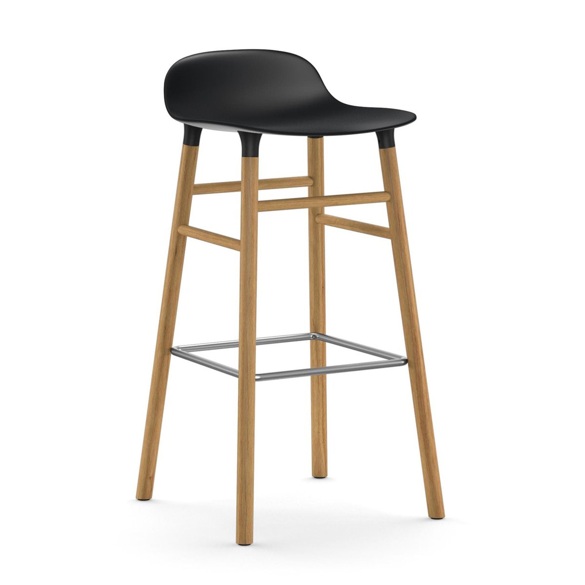 Normann Copenhagen Form Chair barstol ekben svart | Skandinavisk Design | Barstolar | Svart