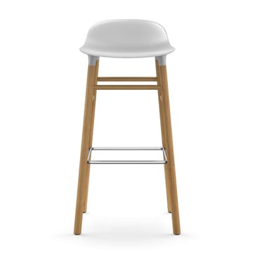 Form Chair barstol ekben - vit - Normann Copenhagen