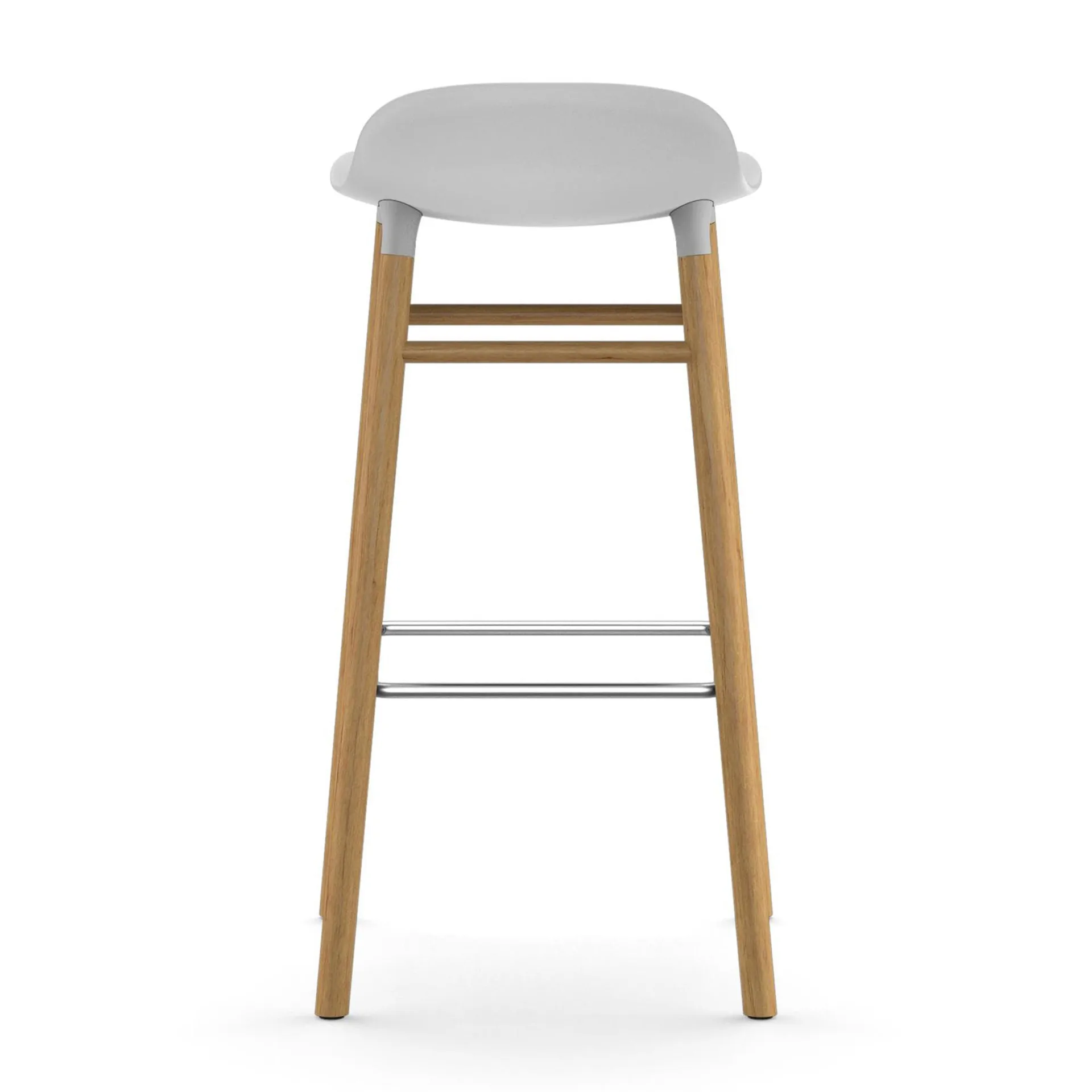 Form Chair barstol ekben, vit Normann Copenhagen