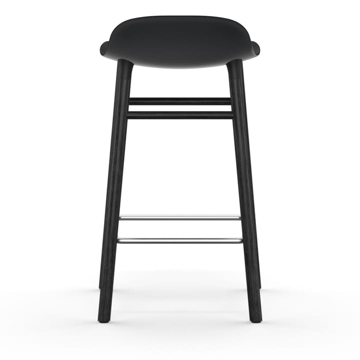 Form Chair barstol lackerade ekben 65 cm - svart - Normann Copenhagen