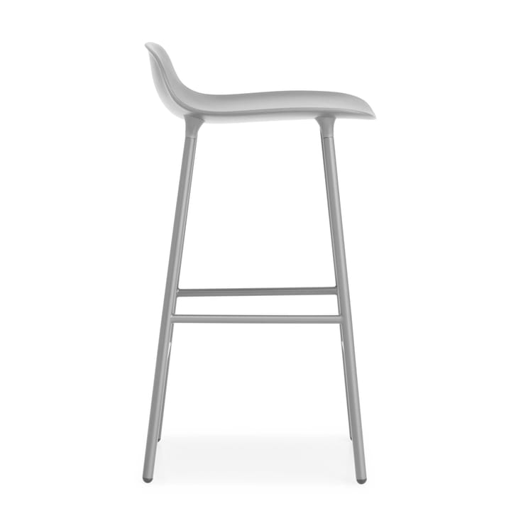 Form Chair barstol metallben - grå - Normann Copenhagen