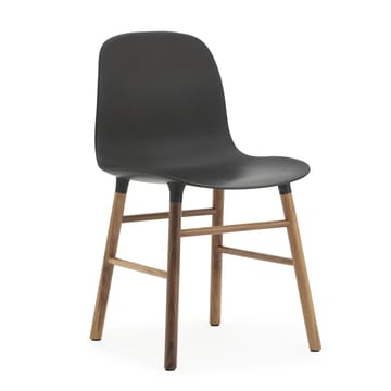 Form Chair stol valnötsben 2-pack - svart-valnöt - Normann Copenhagen
