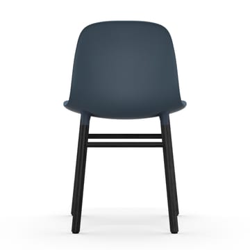 Form stol svarta ben - Blå - Normann Copenhagen