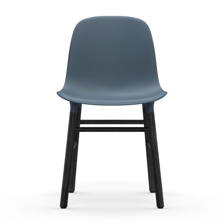 Form stol svarta ben, Blå Normann Copenhagen