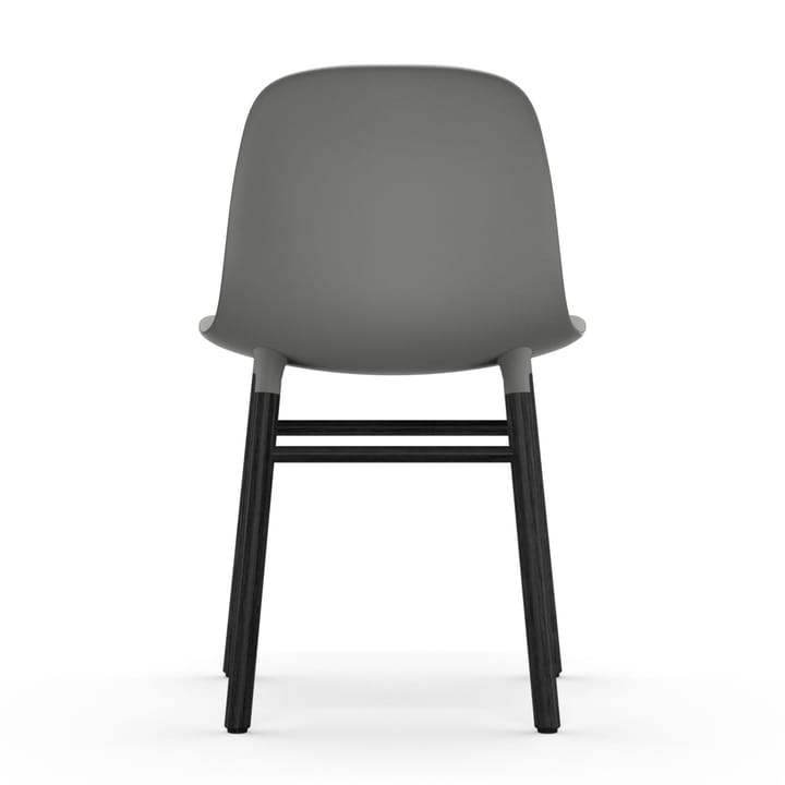 Form stol svarta ben - Grå - Normann Copenhagen