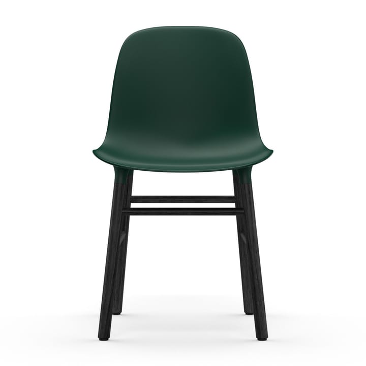 Form stol svarta ben - Grön - Normann Copenhagen
