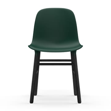 Form stol svarta ben - Grön - Normann Copenhagen