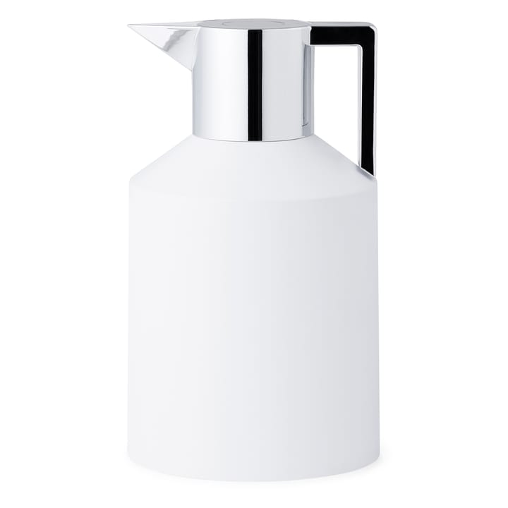 Geo termoskanna 1,5 l - Vit-silver - Normann Copenhagen