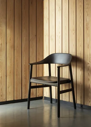 Herit karmstol rökt ek - Black - Normann Copenhagen