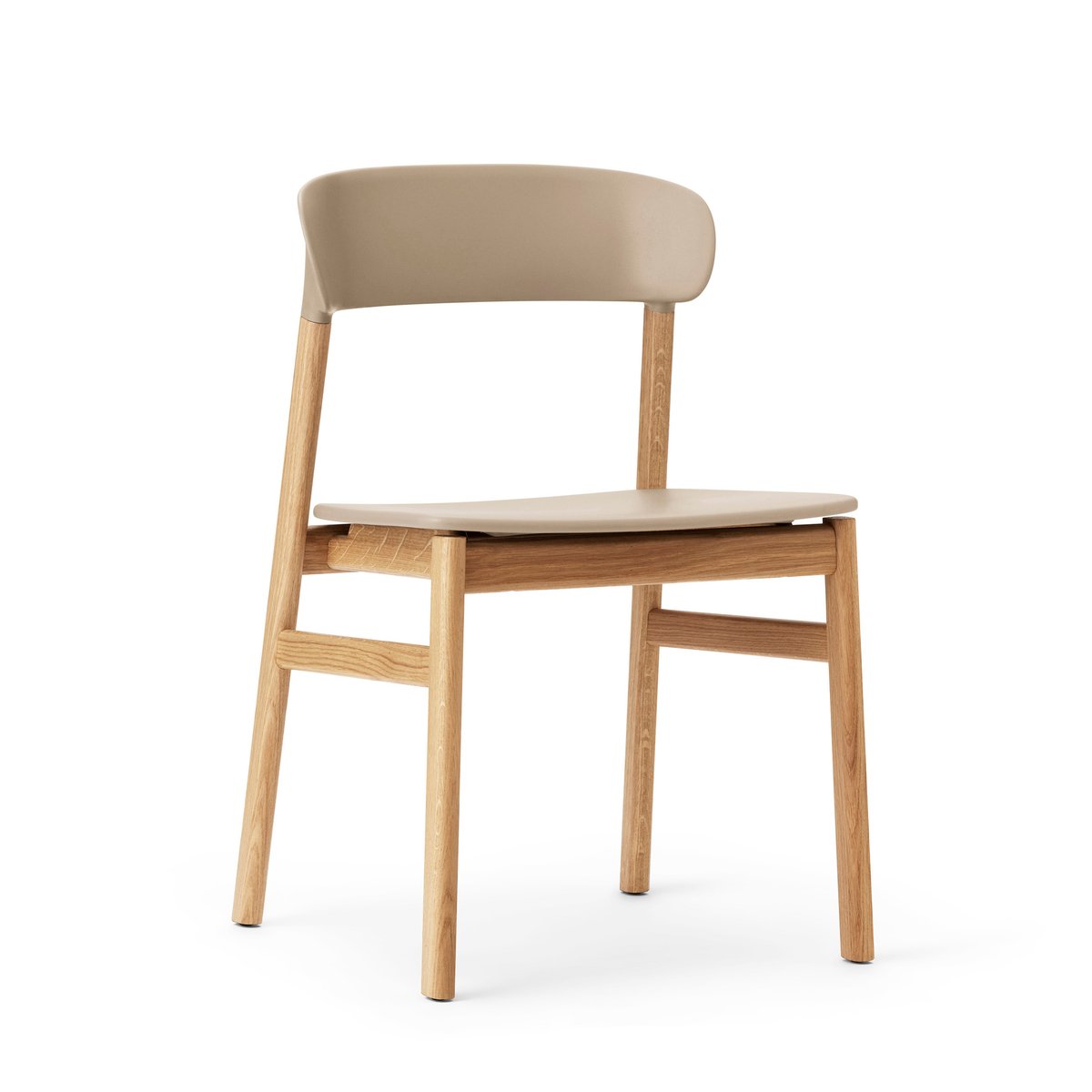 Normann Copenhagen Herit stol ek Sand | Skandinavisk Design | Stolar | Beige