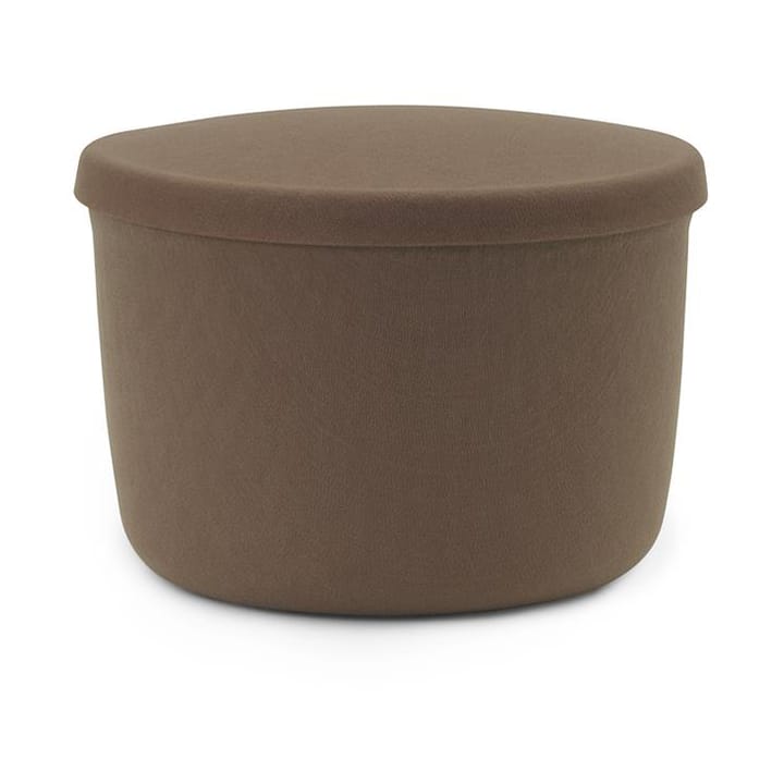 Hide Storage sittpuff liten - Brun - Normann Copenhagen