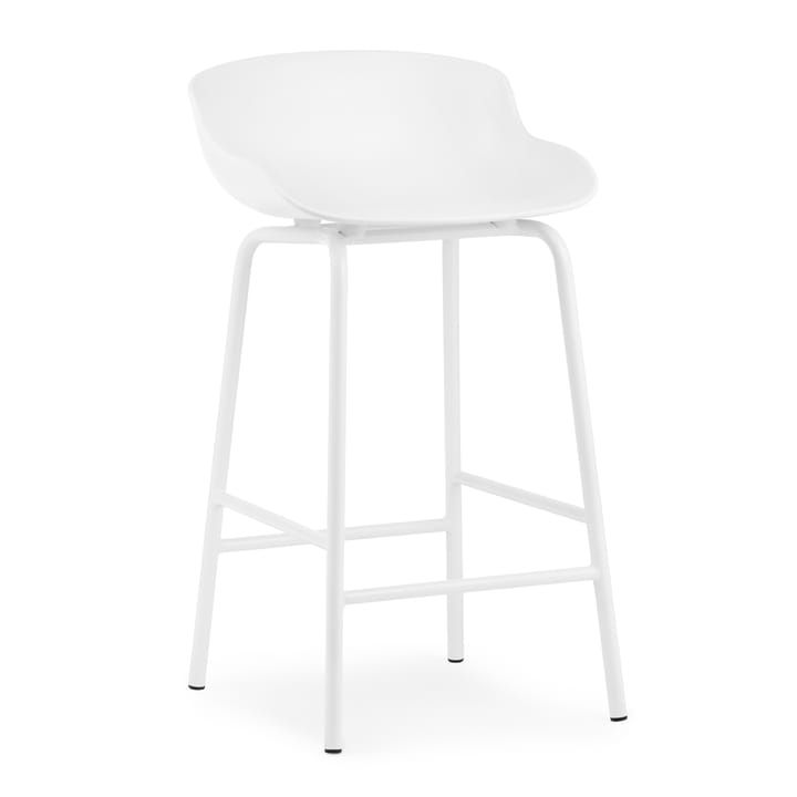 Hyg barstol metallben 65 cm - Vit - Normann Copenhagen