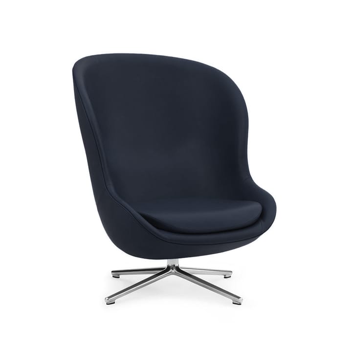 Hyg fåtölj - Läder ultra 41573 navy - Normann Copenhagen