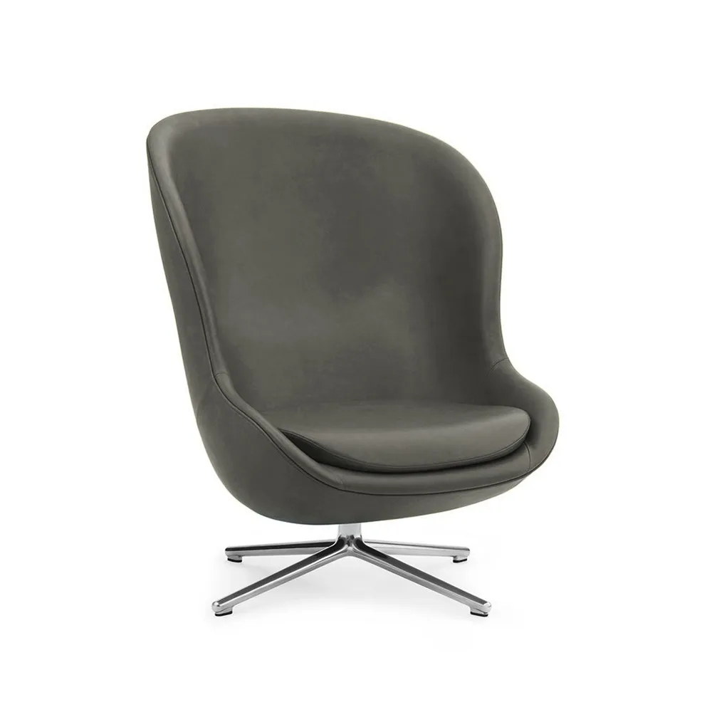 Normann Copenhagen Hyg fåtölj Läder ultra 41575 grön