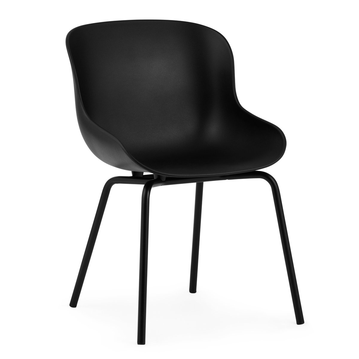 Normann Copenhagen Hyg stol metallben Svart | Skandinavisk Design | Stolar | Svart