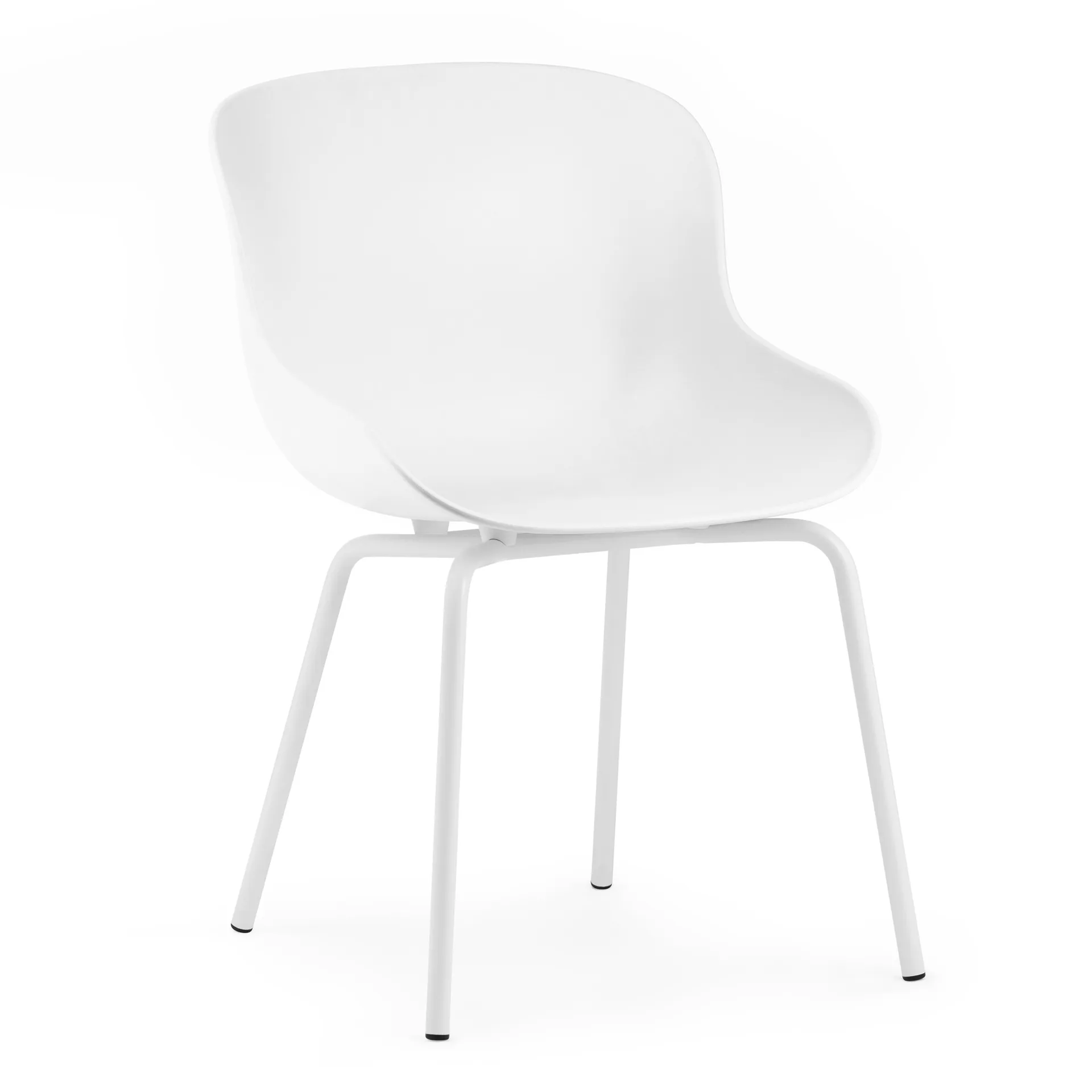 Hyg stol metallben, Vit Normann Copenhagen