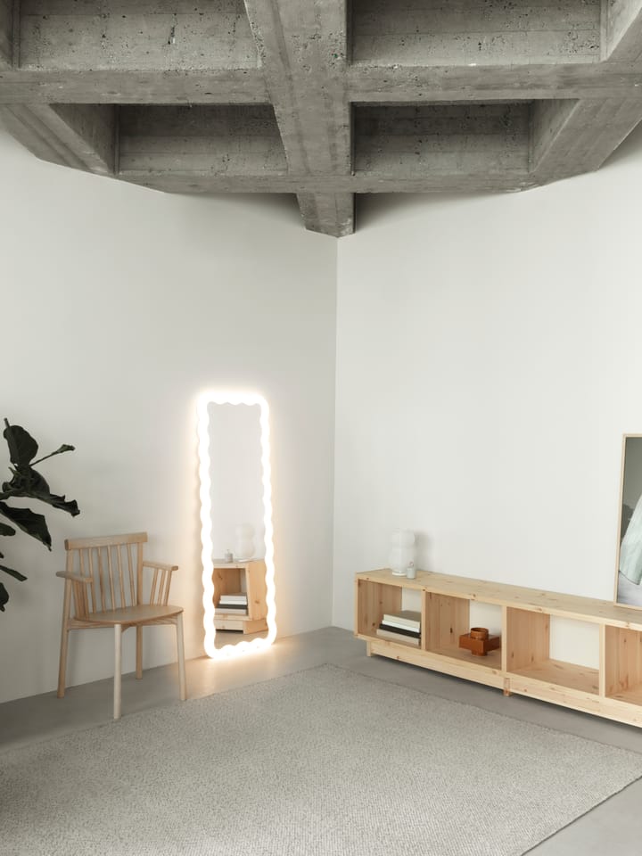 Illu spegel 160x55 cm, Vit Normann Copenhagen