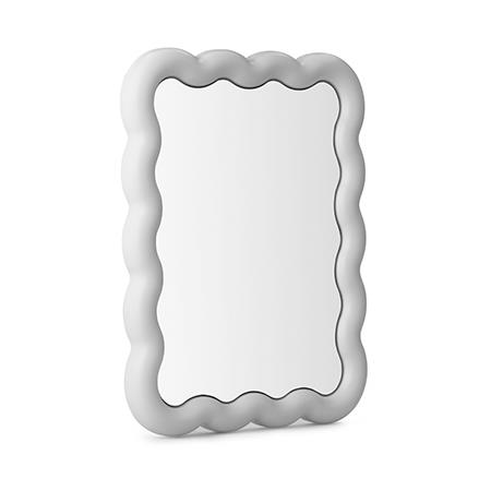 Normann Copenhagen Illu spegel 65x50 cm Vit | Skandinavisk Design | Väggspeglar | Vit