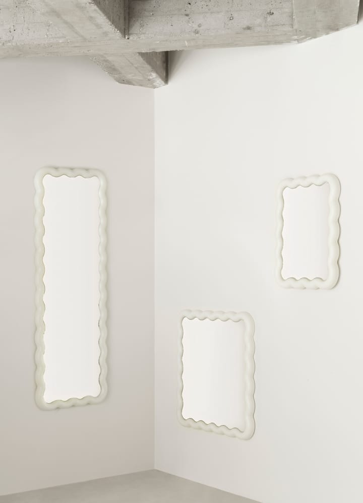 Illu spegel 65x50 cm, Vit Normann Copenhagen