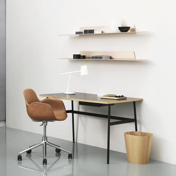 Jet hylla - svart, aluminium, 160 cm - Normann Copenhagen