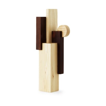 Join skulptur large - Ask-karboniserad ask - Normann Copenhagen