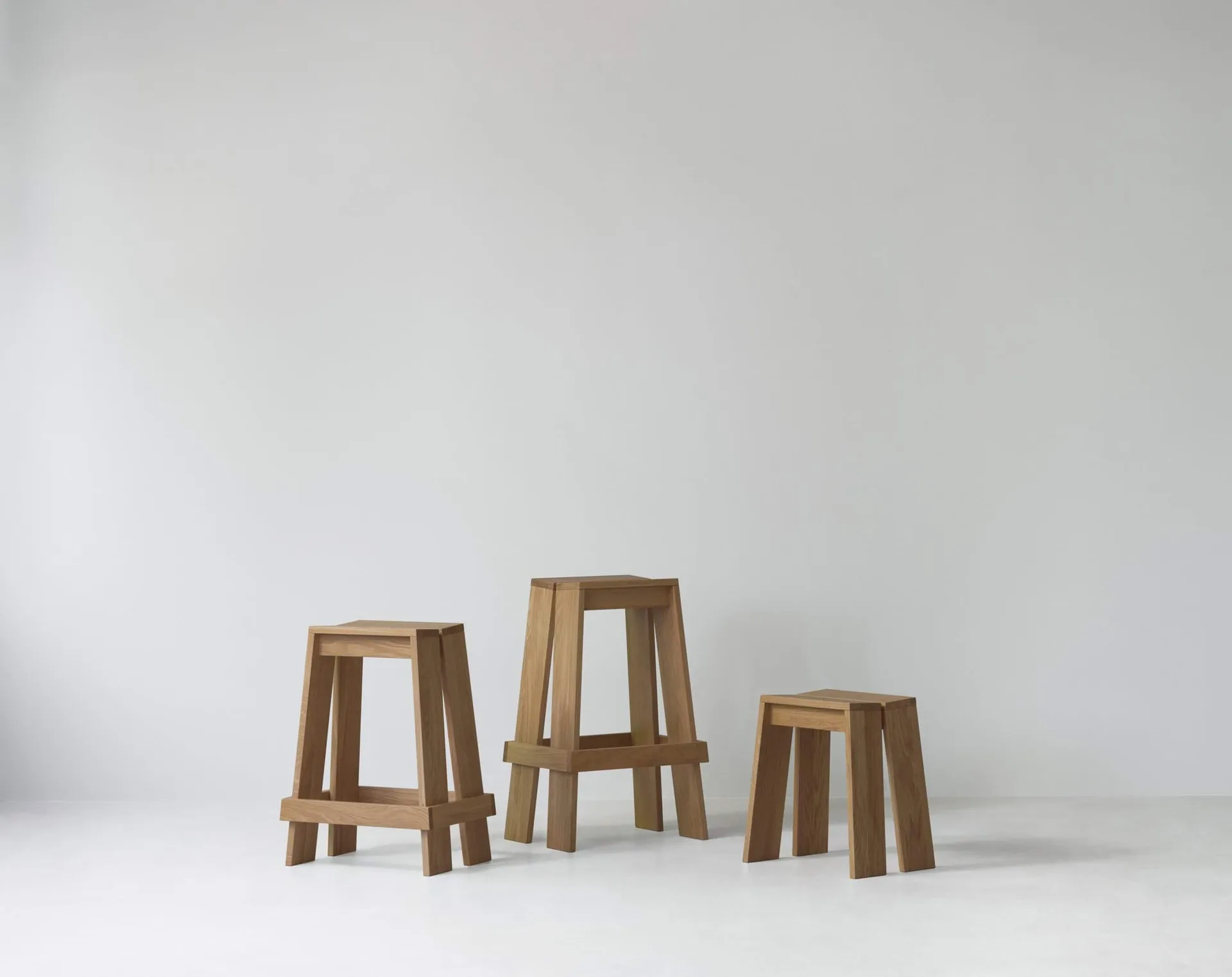 Let barpall 65 cm, Oak Normann Copenhagen