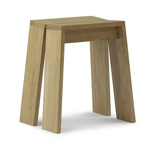 Normann Copenhagen Let pall Oak | Skandinavisk Design | Pallar | Beige