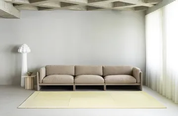 Level ullmatta - Light yellow, 170x240 cm - Normann Copenhagen