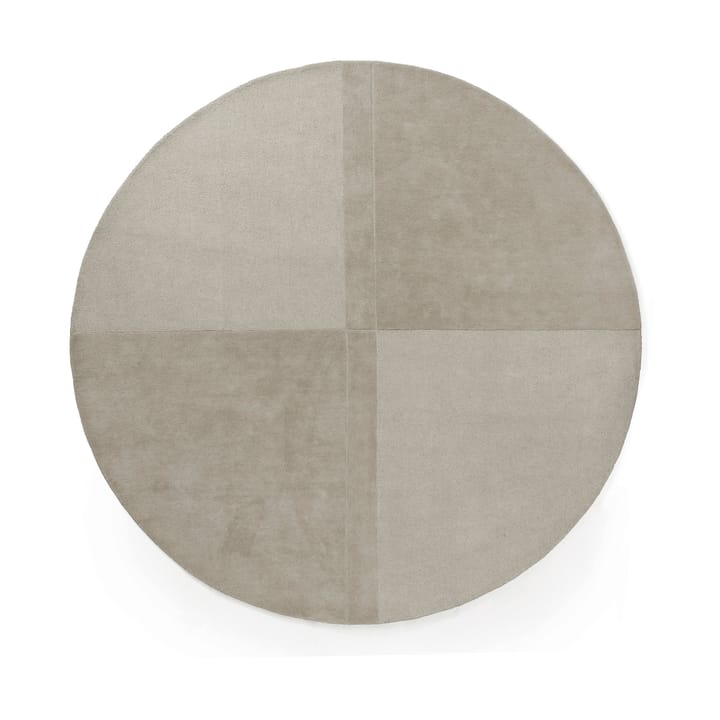 Level ullmatta rund - Warm grey, Ø280 cm - Normann Copenhagen